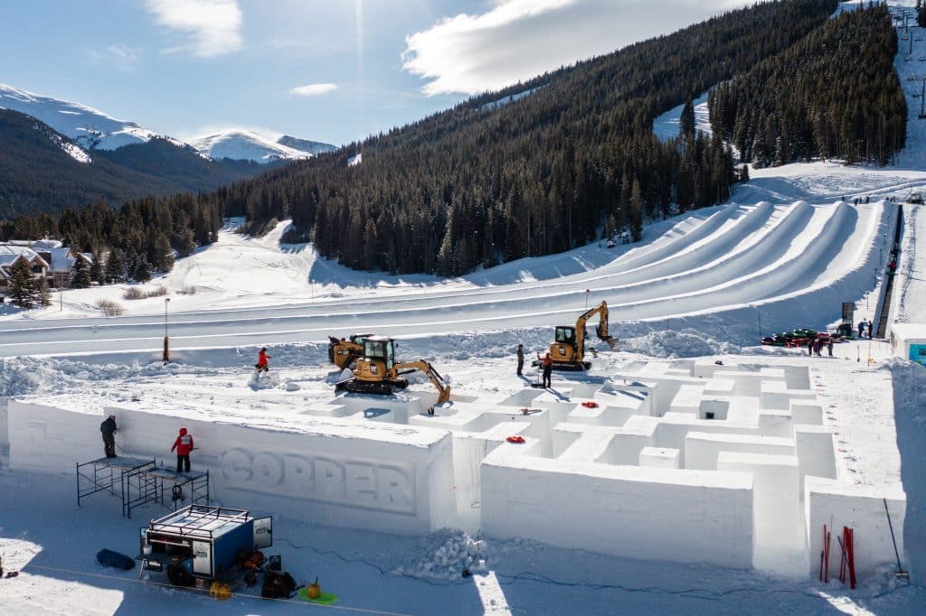 Weave your way through Copper Mountain’s snow maze